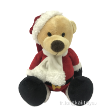 Peluche chien joyeux noel